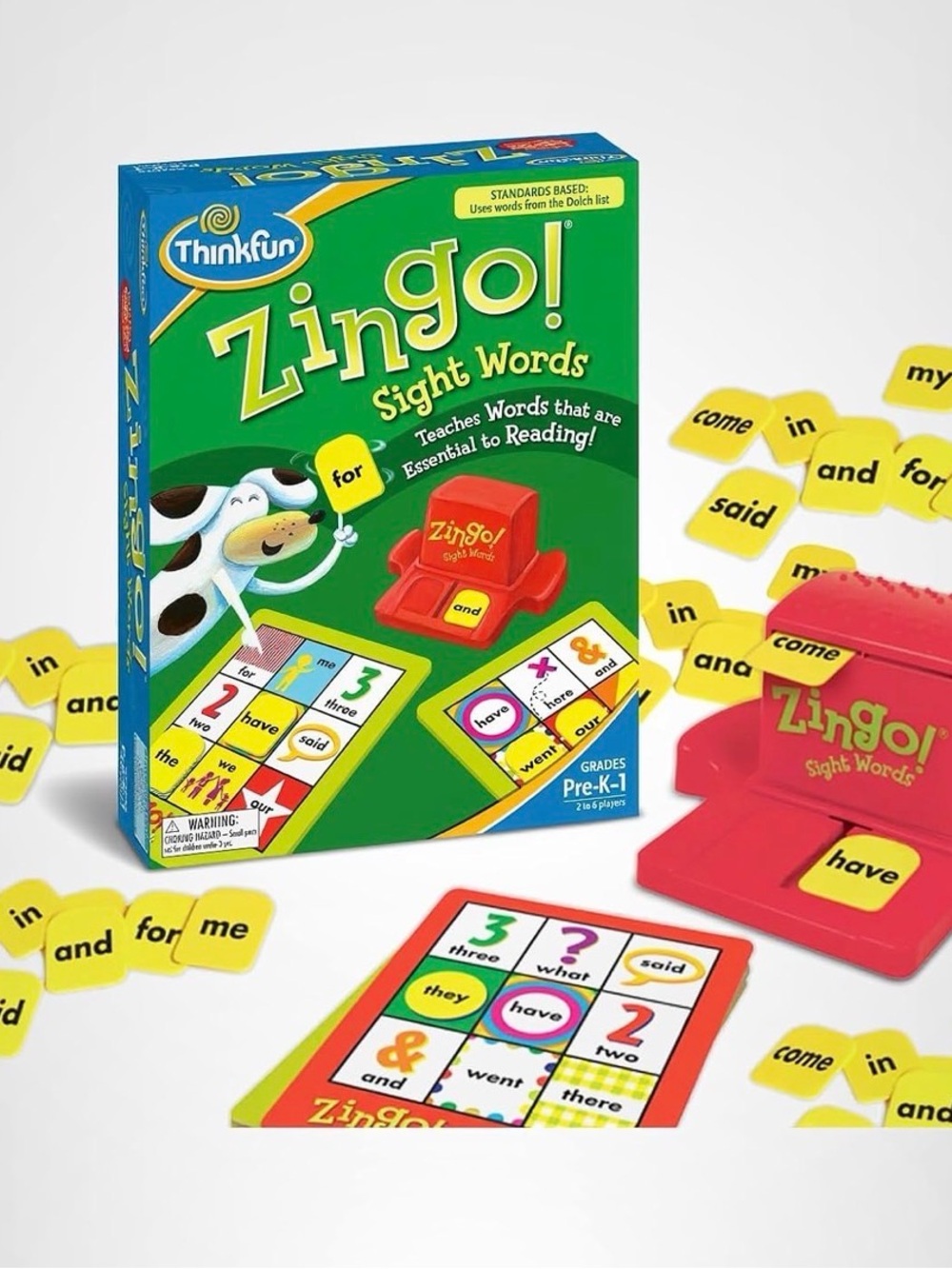 Brand new! Think Zingo! Sight Words Game - Green/Red